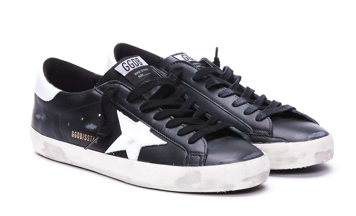 Golden Goose Superstar Sneakers - Black - Image 4 of 4