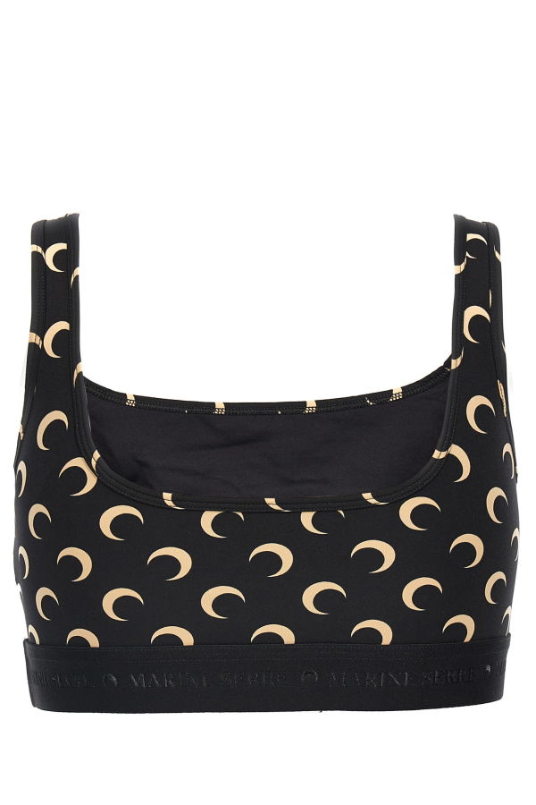 MARINE SERRE Moon Sporty Top - Black