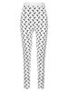 MARINE SERRE Moon Printed Jersey Leggings - White/Black - Thumbnail 1
