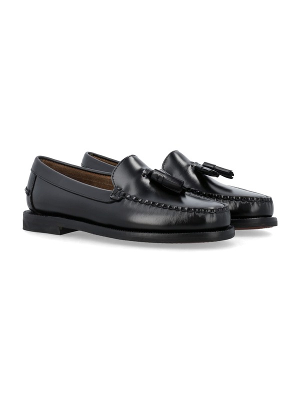 Sebago Classic Will Moc Toe Moccasin - Black
