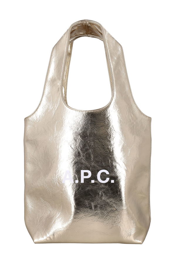 A.P.C. Ninon Small Tote Bag - Pale Gold