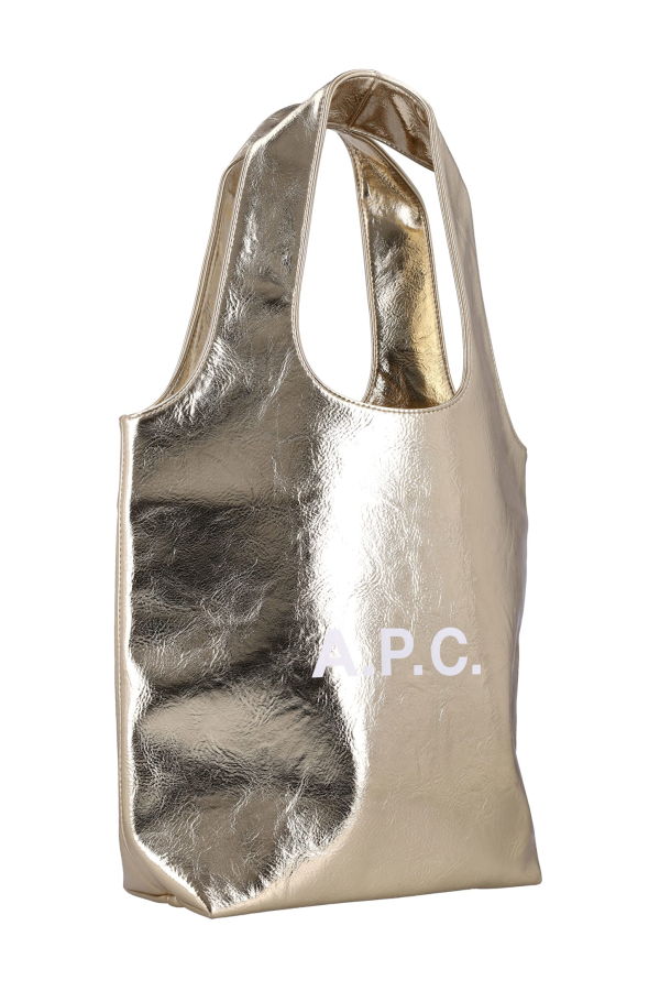 A.P.C. Ninon Small Tote Bag - Pale Gold