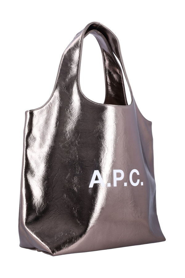 A.P.C. Ninon Tote Bag - Dark Silver