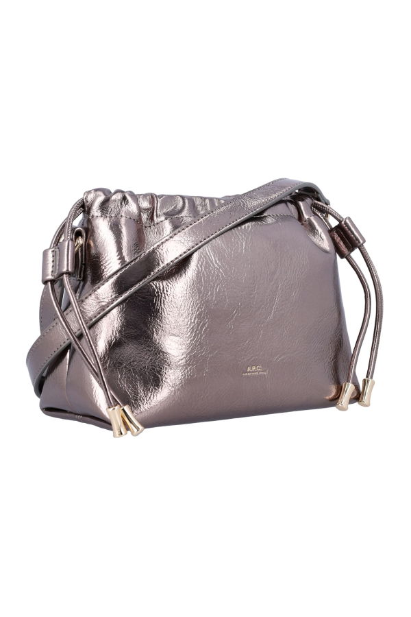 A.P.C. Sac Ninon Mini Bag - Silver