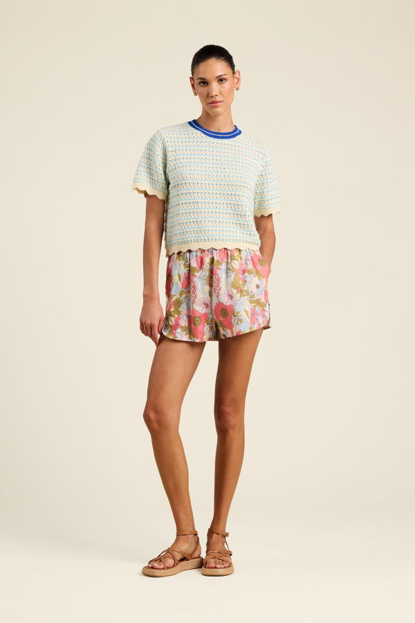 Trovata Jules Aqua Sweater