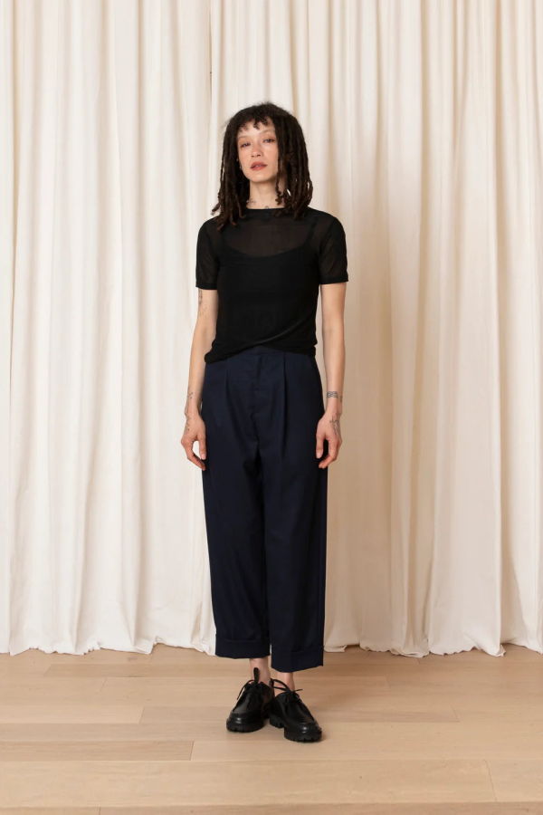 Ali Golden New Mesh Tee - Black