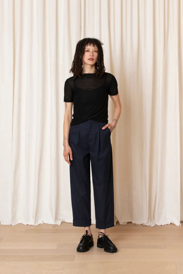 Ali Golden New Mesh Tee - Black