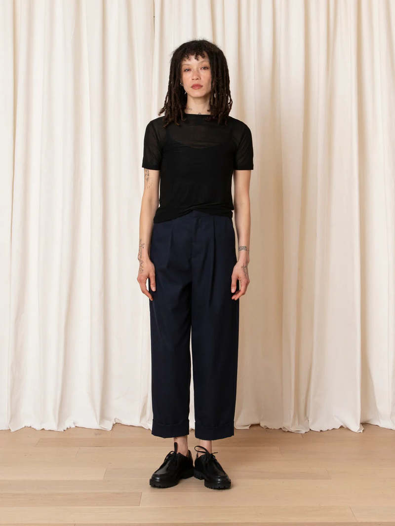 Ali Golden New Mesh Tee - Black