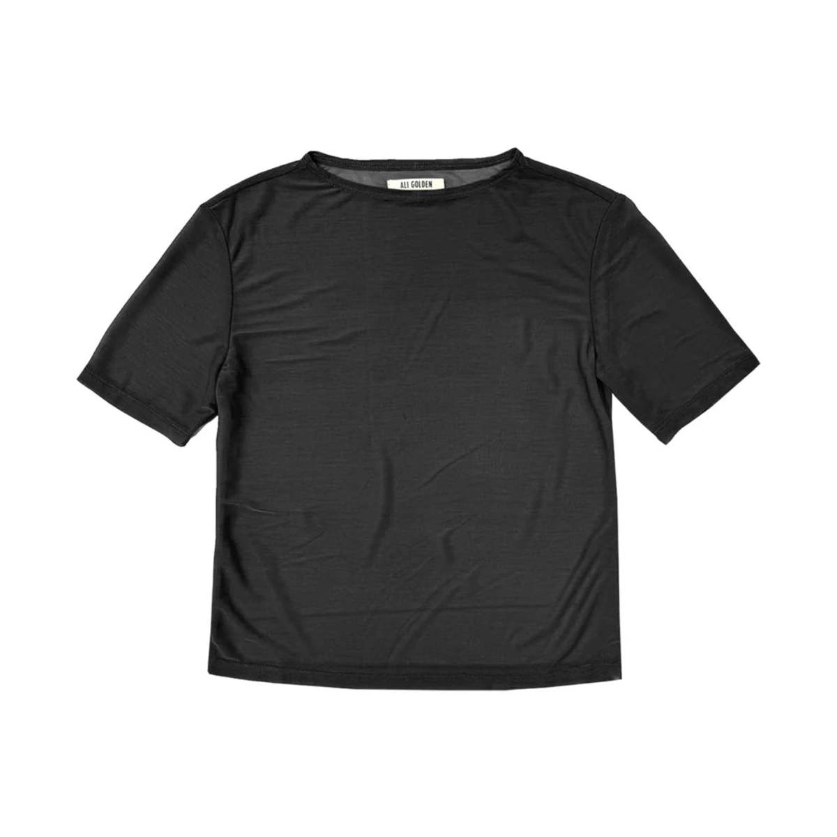 Ali Golden New Mesh Tee - Black - Image 5 of 5