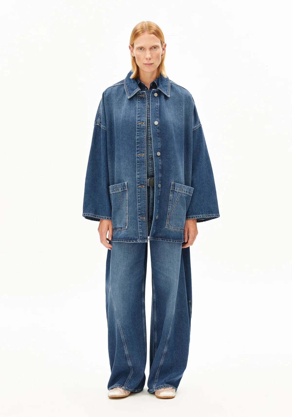 Armedangels Draapy Denim Jacket - Image 1 of 5