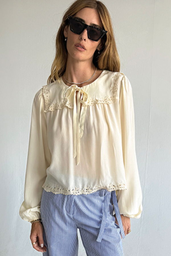 ciao lucia Jona Silk Top