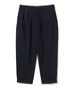 Beams Plus 2 Pleats Tapered Wool Tropical Trousers - Thumbnail 1