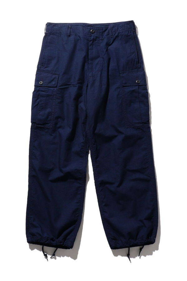 Beams Plus 6 Pocket Indigo Ripstop Pants