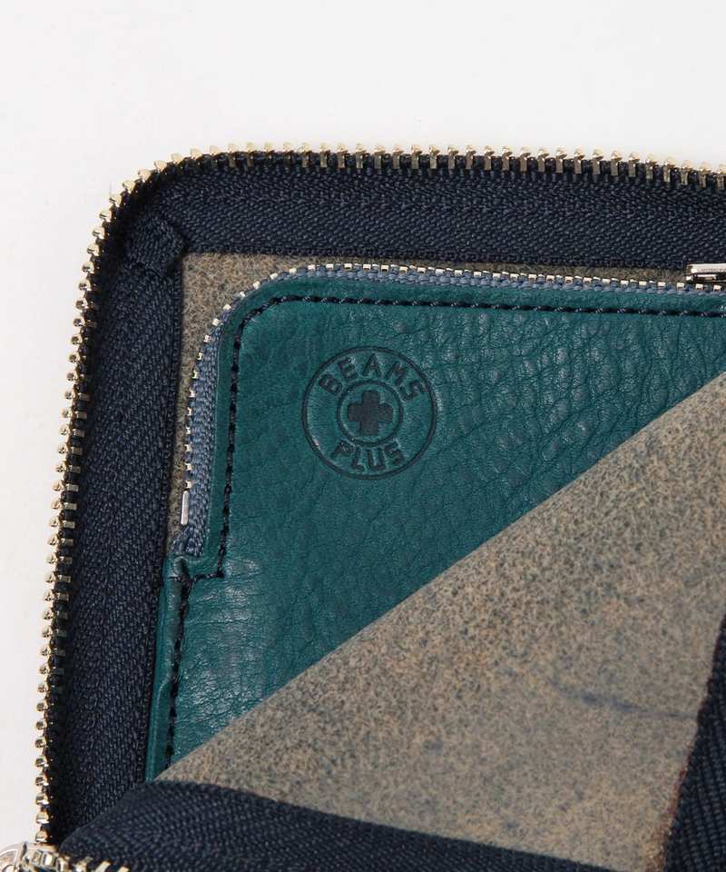 Beams Plus Double Zip Wallet