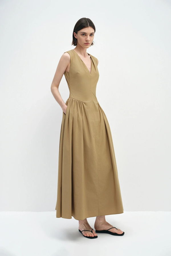 Sophie Rue Talia Dress - Khaki