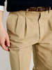 Alex Mill Mill Double Pleated Pant In Vintage Twill - Vintage Khaki - Thumbnail 4