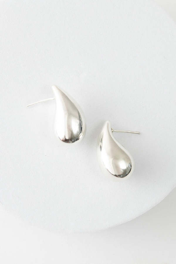 Noonday Dew Drop Studs - Silver