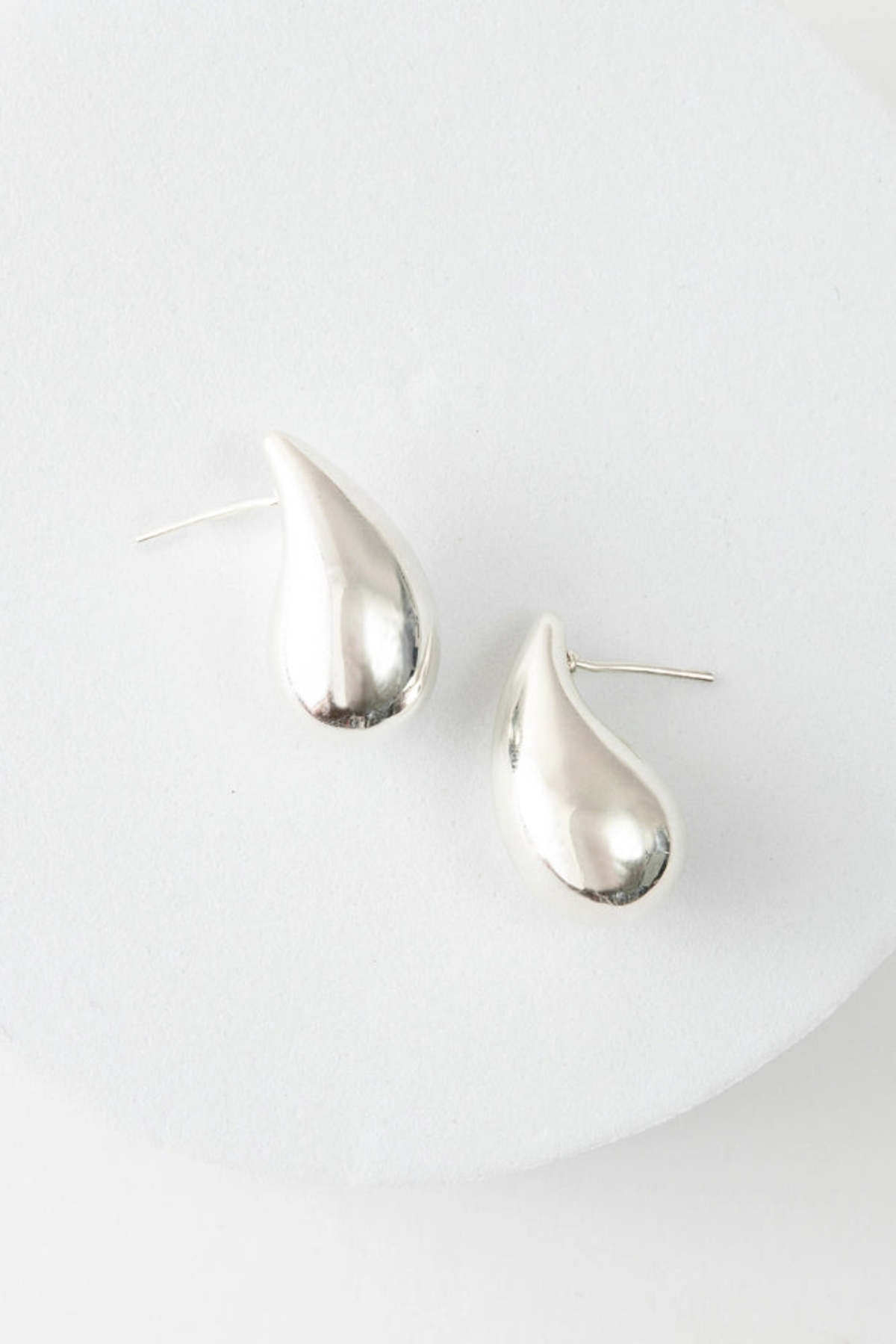 Noonday Dew Drop Studs - Silver - Image 1 of 2