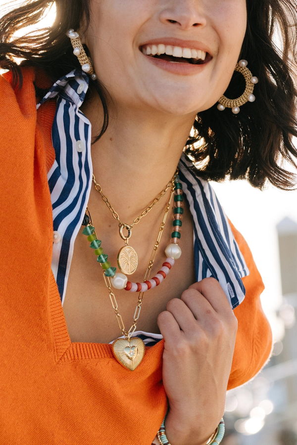 Noonday Glass Celebration Necklace