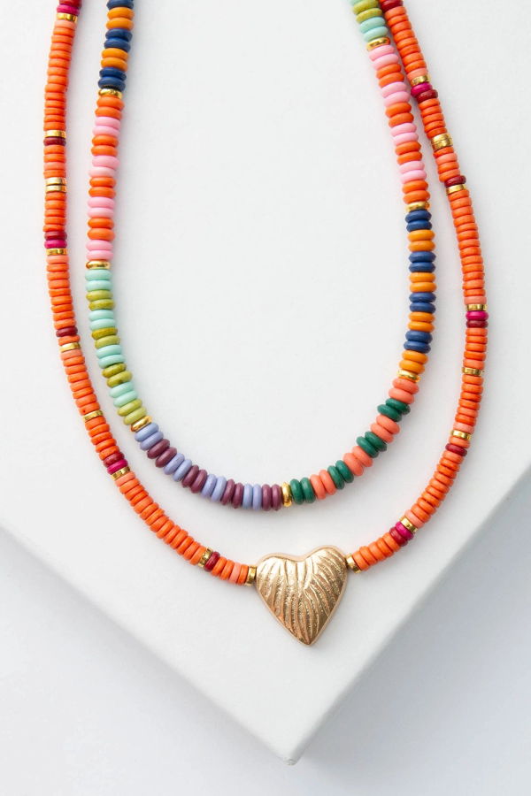 Noonday Horizon Heart Necklace Set