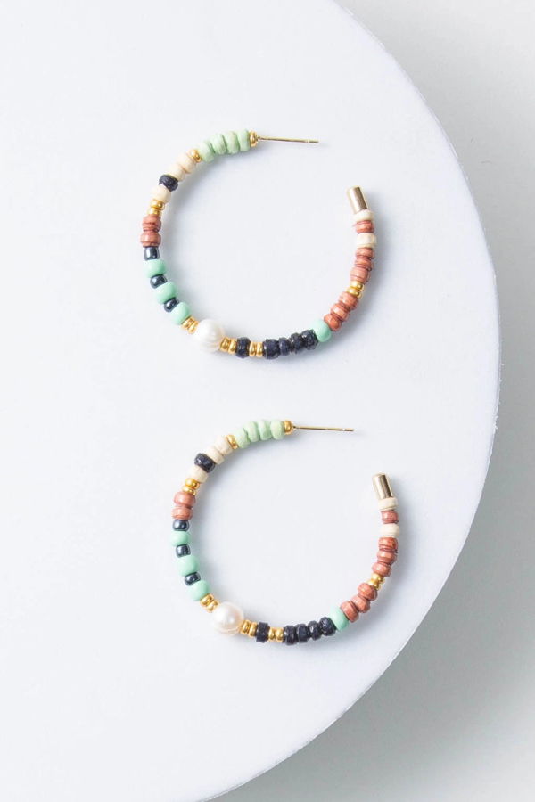 Noonday Kindred Hoops Earrings