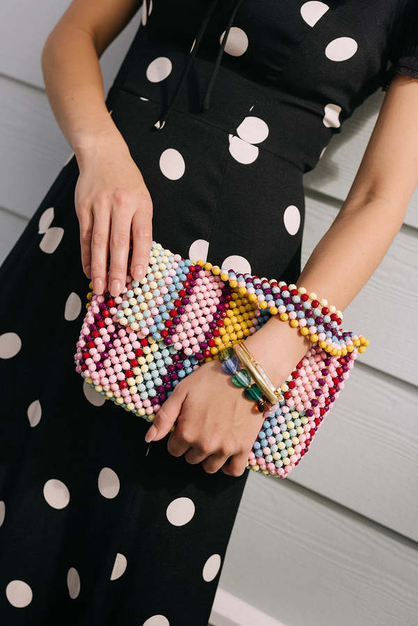 Noonday Lampwork Heart Bracelet