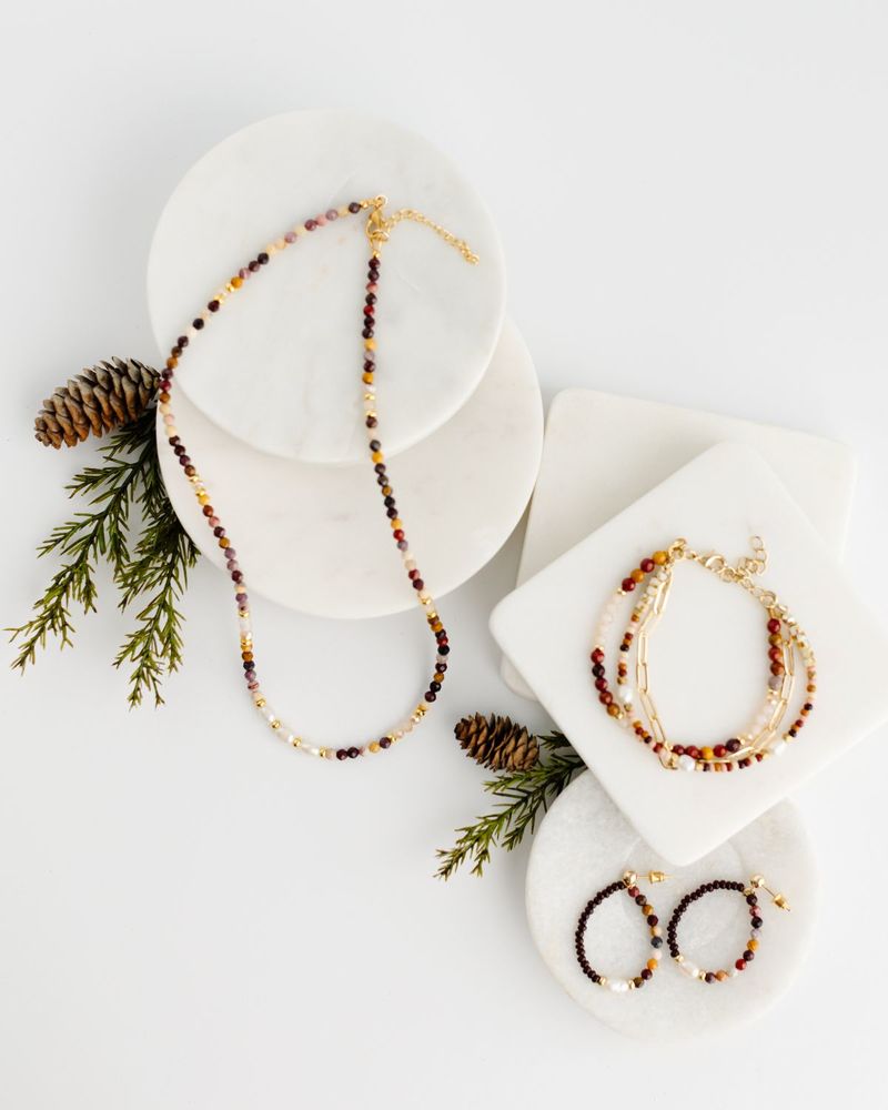 Vi Bella Mookaite Necklace