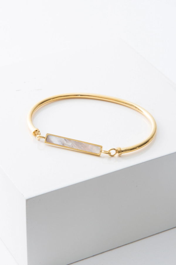 Noonday Opalescent Cuff Bracelet