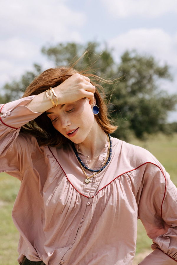 Noonday Opalescent Cuff Bracelet