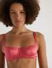 Araks Gita Silk Underwire Bra - Rose - Thumbnail 1