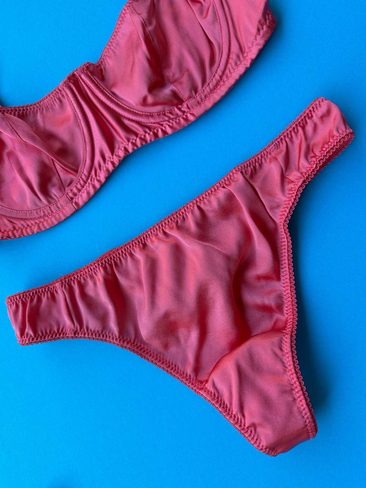 Araks Grier Silk Thong - Rose - Image 1 of 3