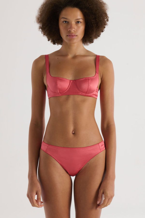 Araks Grier Silk Thong - Rose