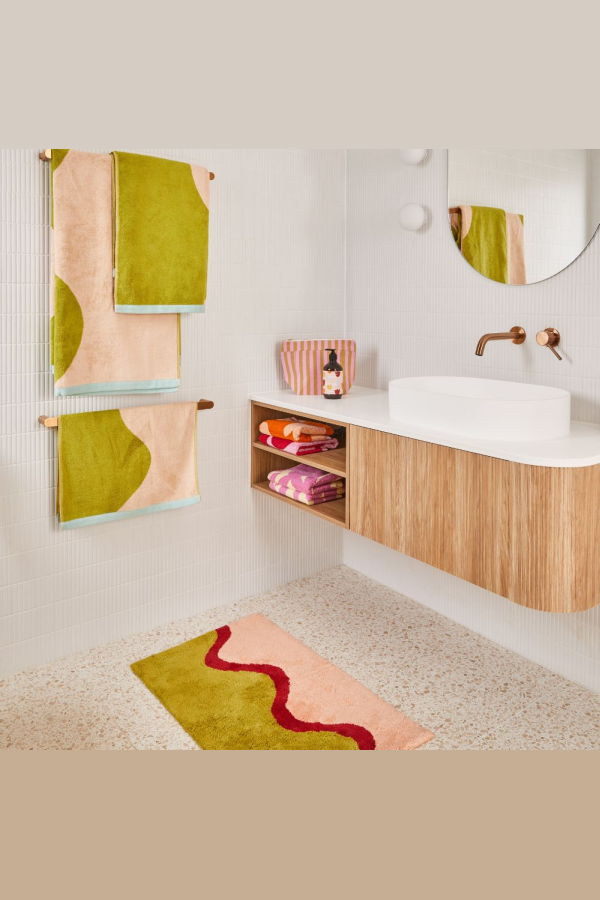 Mosey Me Carousel Towel Sheet