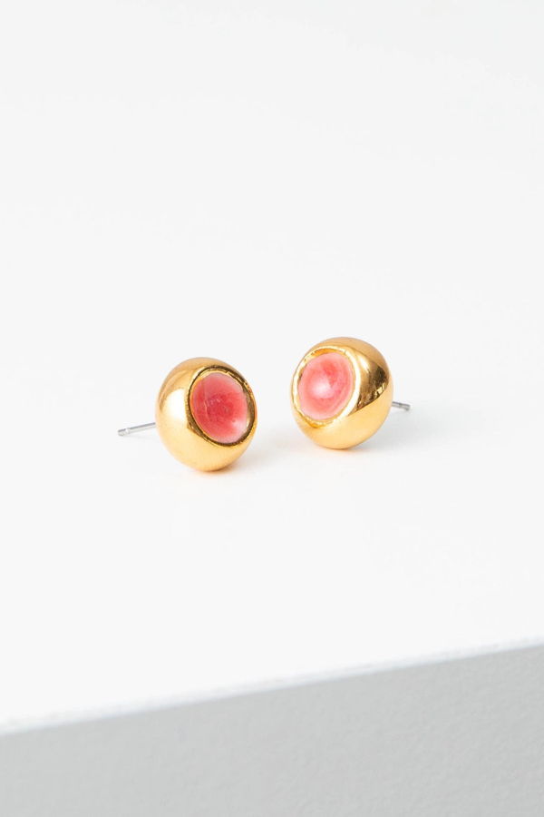 Noonday Sculpted Porcelain Studs Earrings