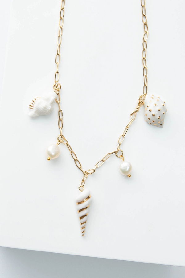 Noonday Shoreline Charm Necklace