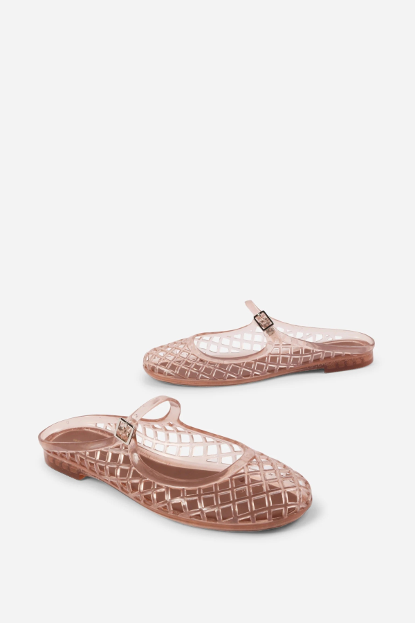 "INTENTIONALLY __________." Cora Jelly Mules