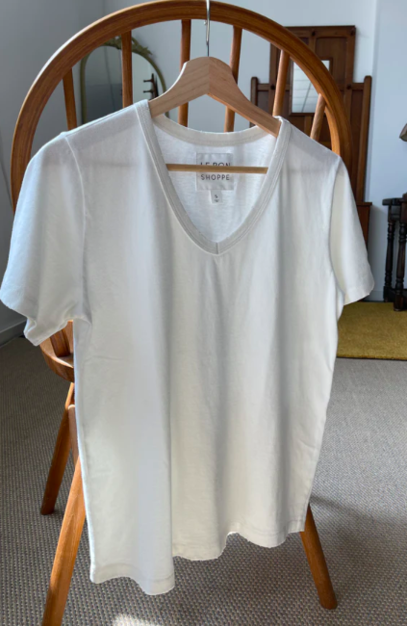 Le Bon Shoppe Vintage La Vie Tee - White