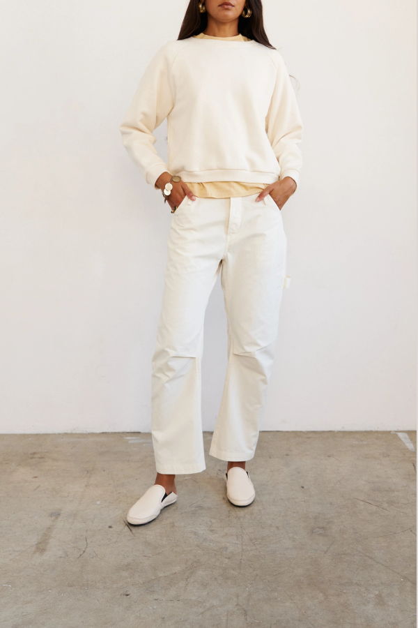 Jamie Haller The Daily Sweatshirt - Ecru