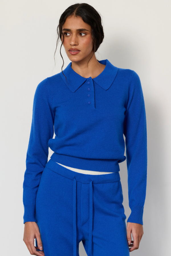 Artless Forever Tove Cashmere Polo Sweater