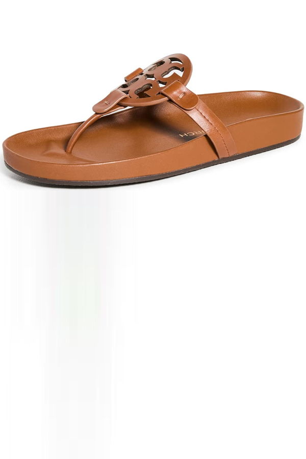 Tory Burch Miller Cloud Sandals - Bourbon Miele