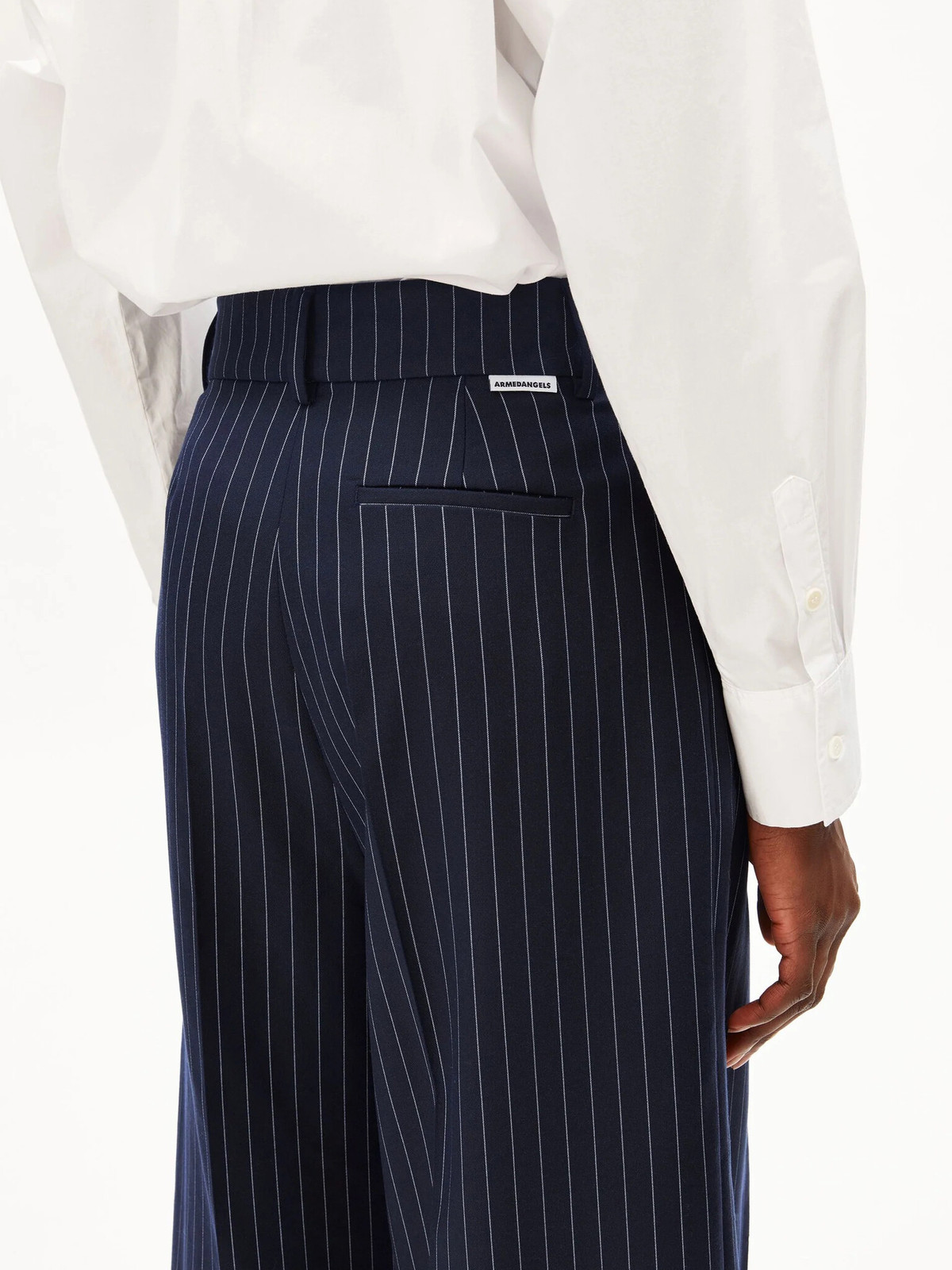Armedangels Kaayua Pinstripe Pants - Image 4 of 7