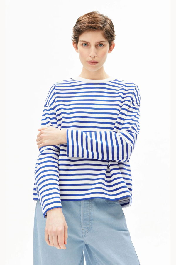 Armedangels Frankaa Maarlen Stripe Sweatshirt