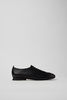 Camper Casi Myra Soft Leather Lace-Up Shoes - Black - Thumbnail 1