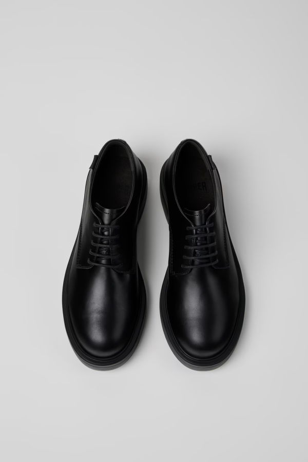 Camper Dean Leather Lace-Up Shoes