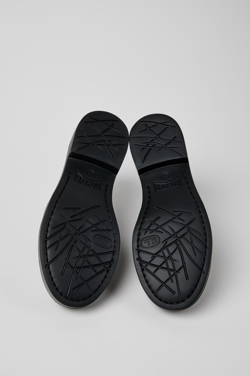 Camper Dean Leather Lace-Up Shoes