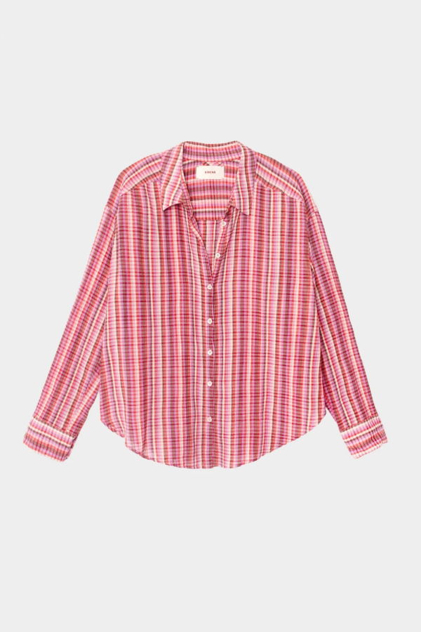 Xirena Jace Shirt - Ruby Quartz