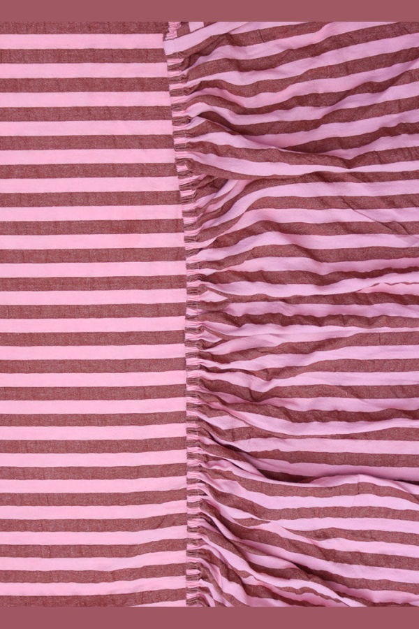 Mosey Me Sundae Seersucker Fitted Sheet 