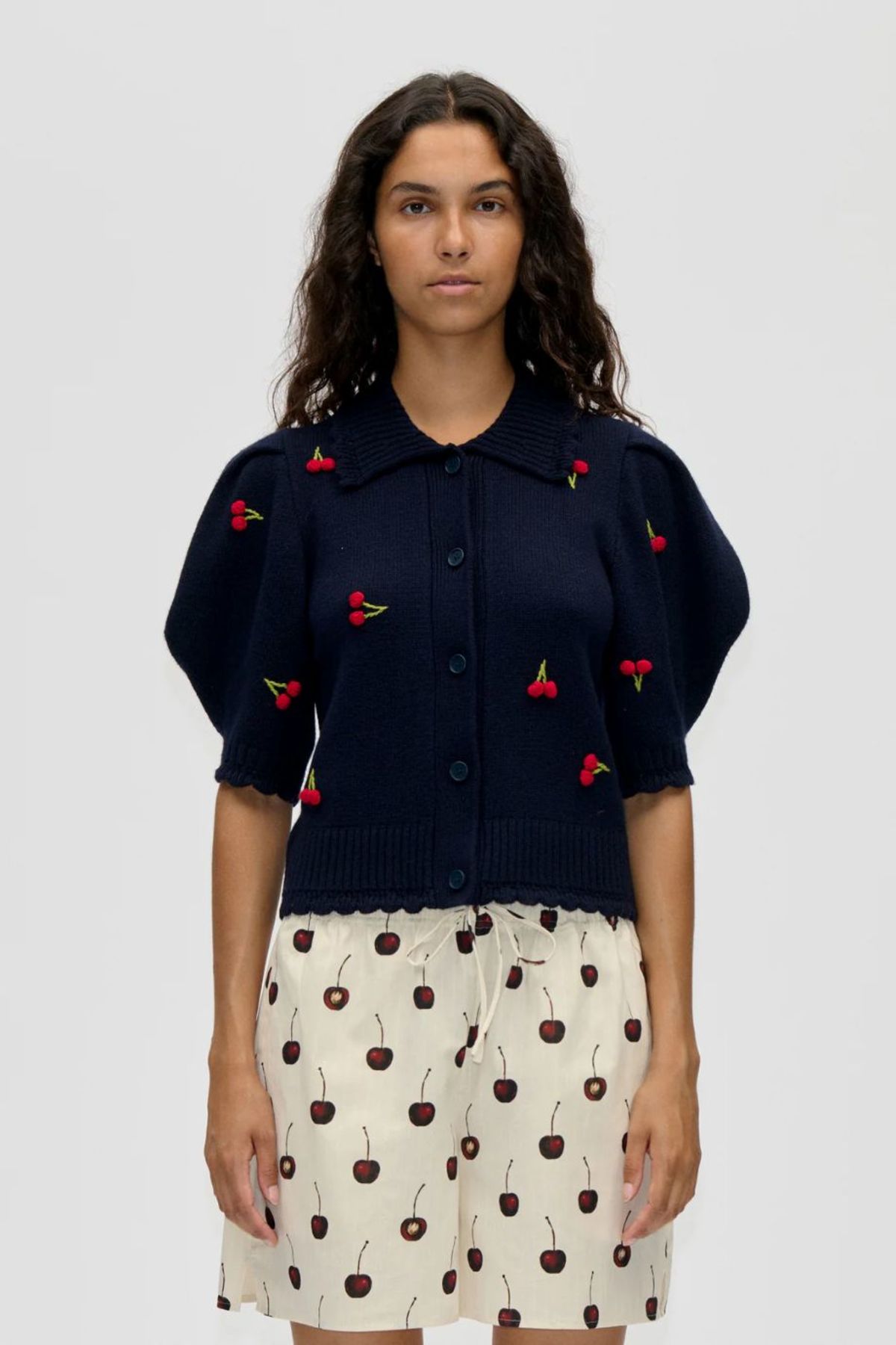 Stine Goya Cherries Shorts - Image 2 of 6