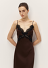 elodie Evy Satin Slip Dress - Thumbnail 2