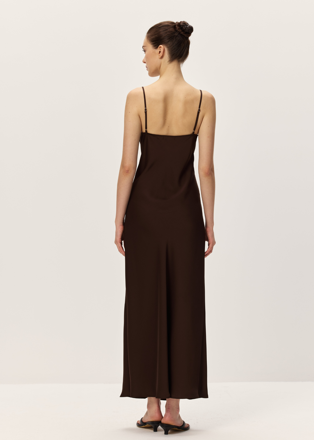 elodie Evy Satin Slip Dress - Image 6 of 6